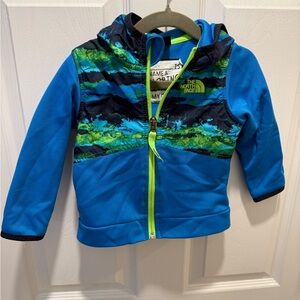 The North Face Baby Light Fleece Jacket - Blue and Green